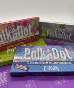 PolkaDot Crunch Magic Mushroom Belgian Chocolate